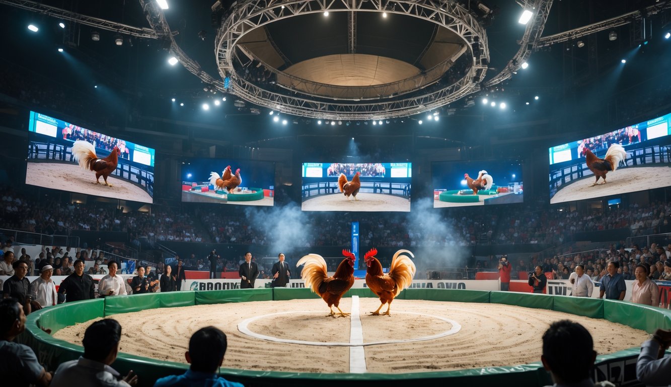 Judi Sabung Ayam Modern Dengan Arena Live Internasional Untuk Pengalaman Seru dan Aman